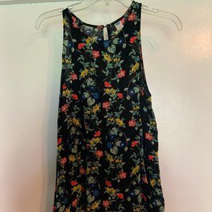 floral tank top